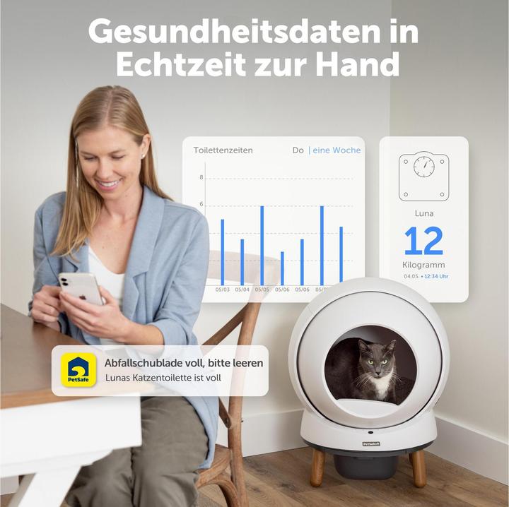 Immagine prodotto PetSafe Robot per lettiere automatiche Ecom Smartspin - (72984917986) (Lettiera autopulente)