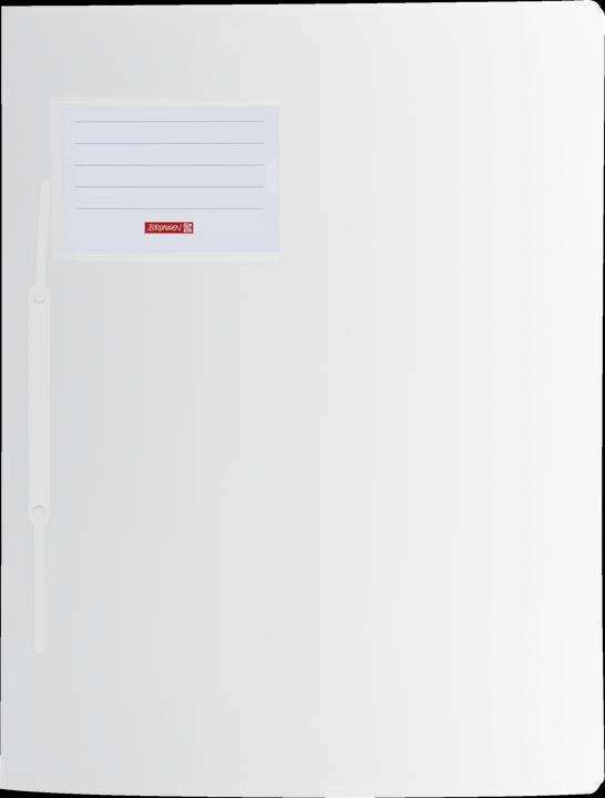 Schnellhefter FACT! Kunststoff weiss transluzent DIN A4 (A4, 1 x)