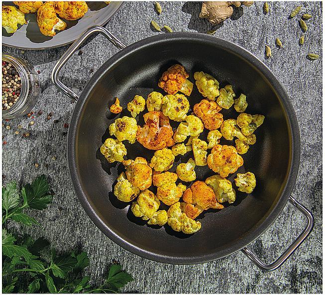 Actual product image Spring Servierpfanne XL hoch (28 cm, Frying pan, Stainless steel)