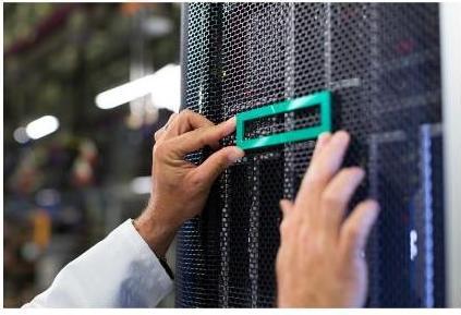 Actual product image HP Enterprise Dl380 G11 2U Rear Serial