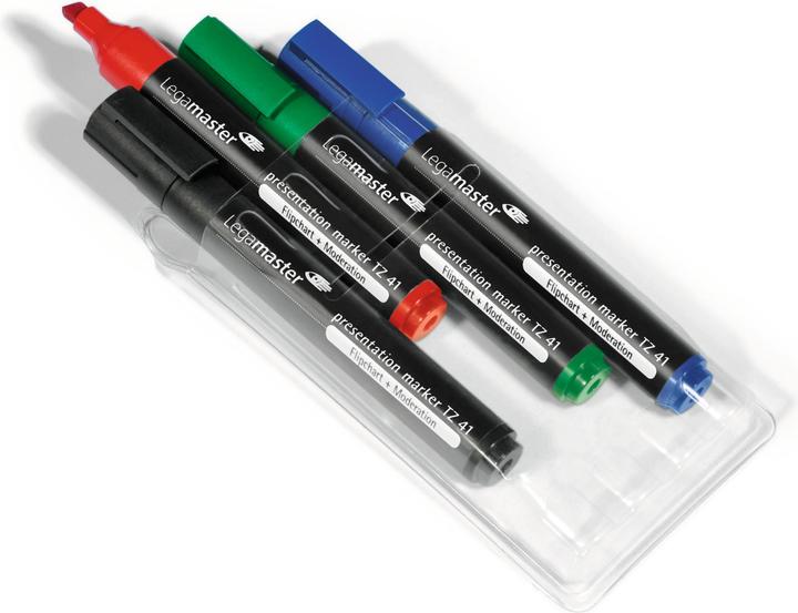 Actual product image Legamaster Moderation Marker TZ41 Set of 4 (Multicolor, 5 mm, 4 x)