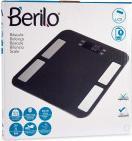 Produktbild Berilo Digitale Personenwaage 180kg anthrazitgrau (180 kg)