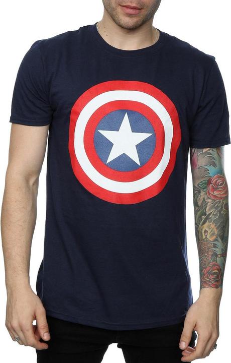 Immagine prodotto Maglietta Capitan America Shield Uomo (XL)