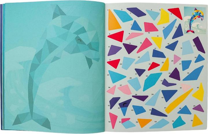 Actual product image Artista Sticker Painting Buch Ocean