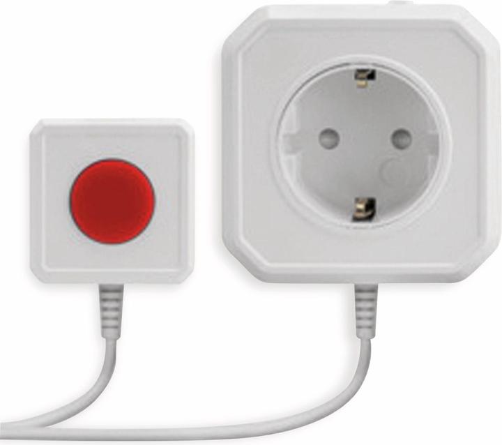 Produktbild Ansmann 1260-0002 Energiesparsteckdose Weiss Eurostecker 1 St. (1 x, CEE 7/3, 1.80 m)