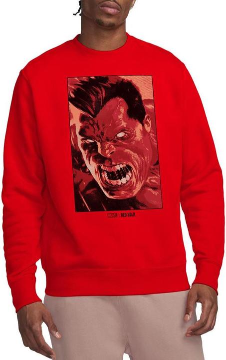 Immagine prodotto Felpa Hulk Rosso Ruggito Adulto Unisex (XXL)