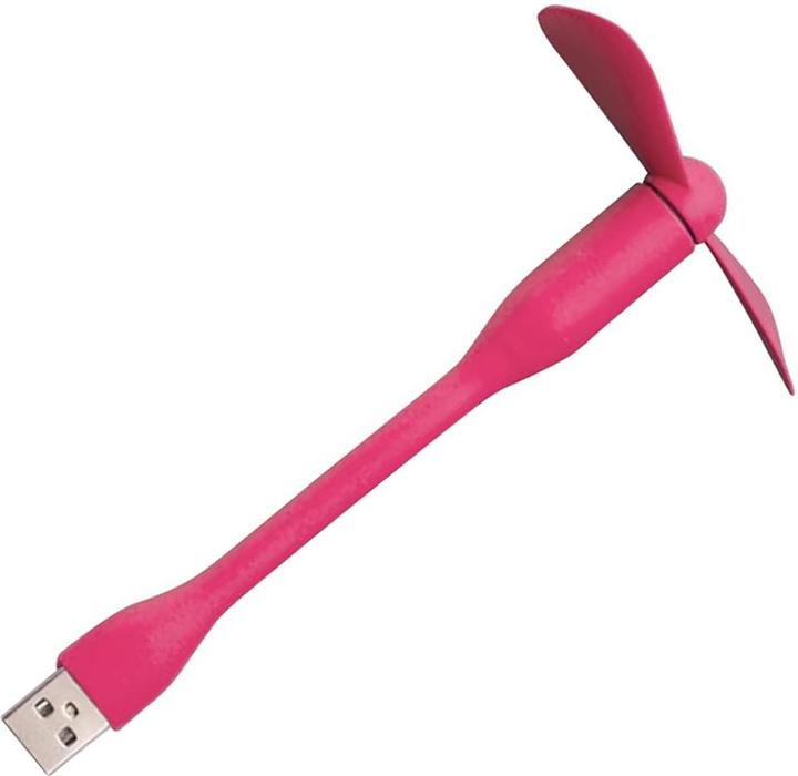 Immagine prodotto Techsuit - Mini USB Fan (TUF1) - Portable, Flexible, Bendable, 5V - Pink