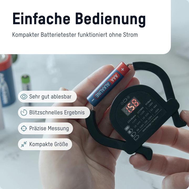 Immagine prodotto Ansmann Tester per batterie