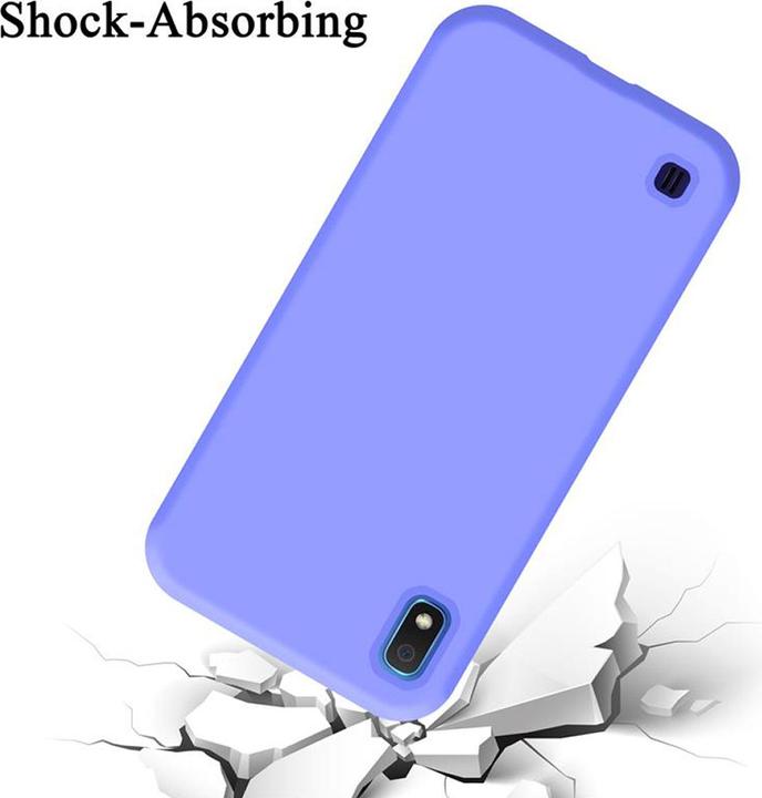 Actual product image Cadorabo TPU Liquid Silicone Case Cover (Samsung Galaxy A10, HTC One M10)