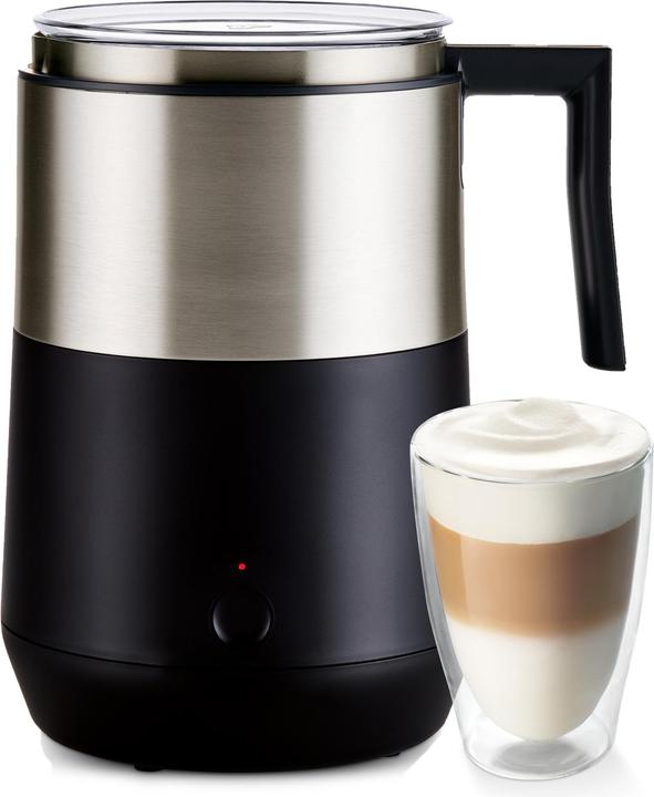 Produktbild Tchibo Induktions-Milchaufschäumer, warmer und kalter Milchschaum, Schwarz (50 cl)