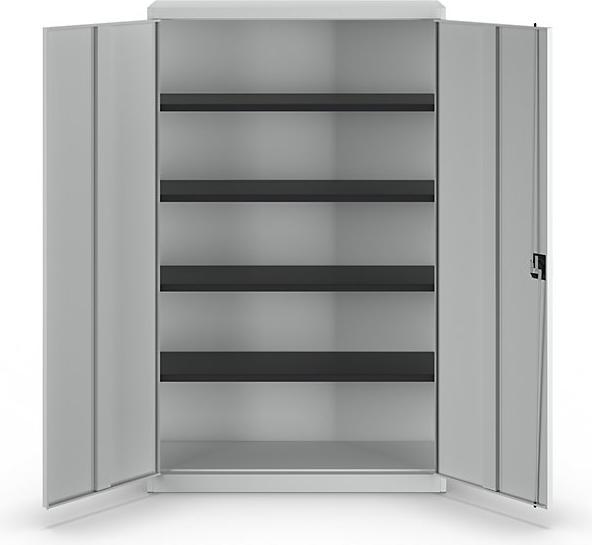 Image du produit Mauser Armoire en acier avec portes battantes (120 x 42 x 195 cm)