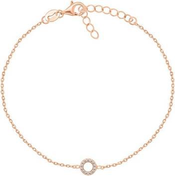 Actual product image Brilio Silver - Charming bronze bracelet with zircons BRC17R