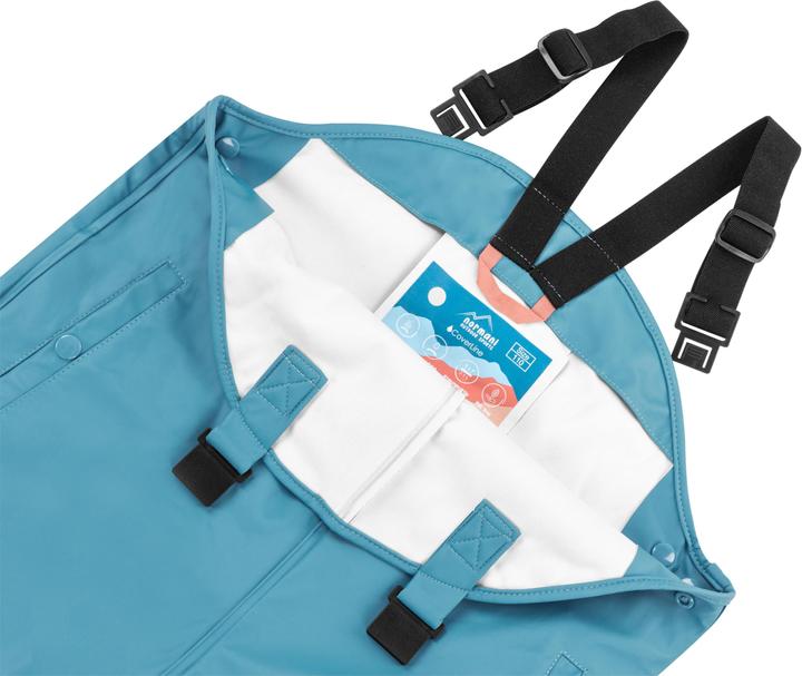 Image du produit Normani Pantalon de pluie pour enfants avec bretelles "Skjolden" - 9251 (92)