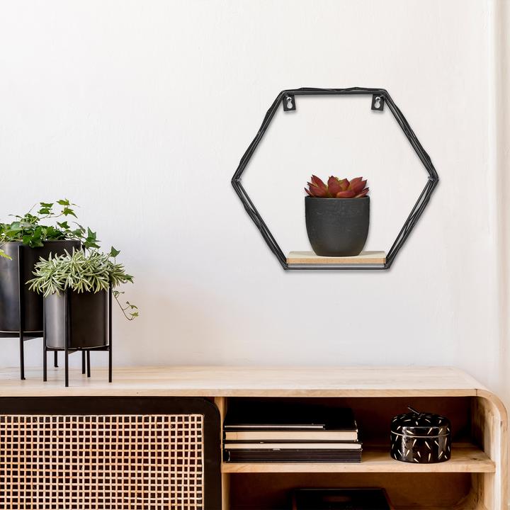 Immagine prodotto Relaxdays Mensola da-parete (29 x 11 x 26 cm)