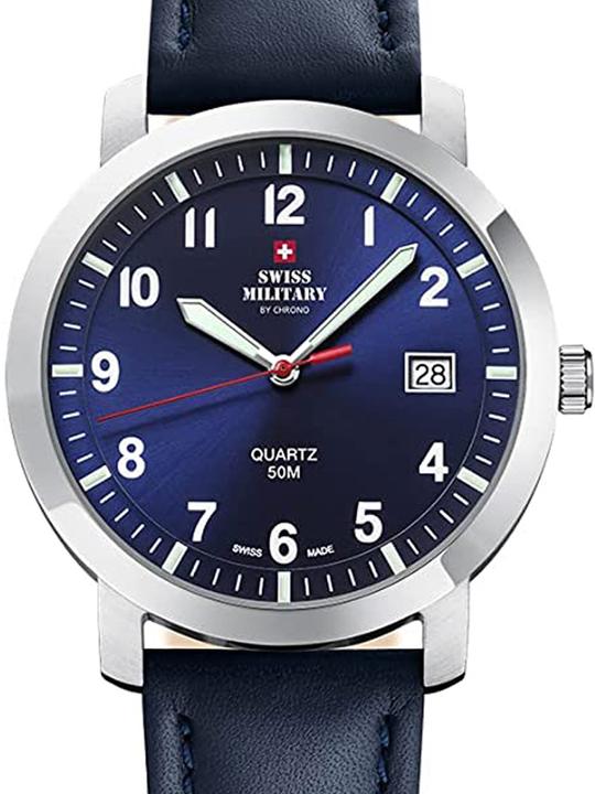 Produktbild Swiss Military SM34083.12 Herrenuhr 40mm 5ATM (Analoguhr, 40 mm)