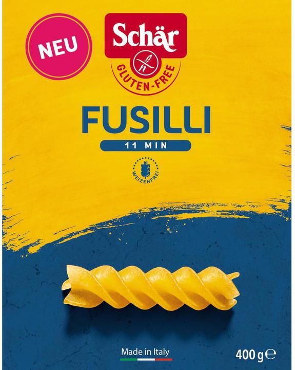 Actual product image Morga pâtes fusili sans gluten (400 g)