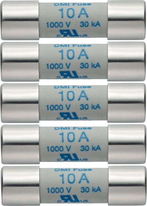 Actual product image Testo Fuse multimeter fuse set of 5 tzsicherungen 10A/1000V
