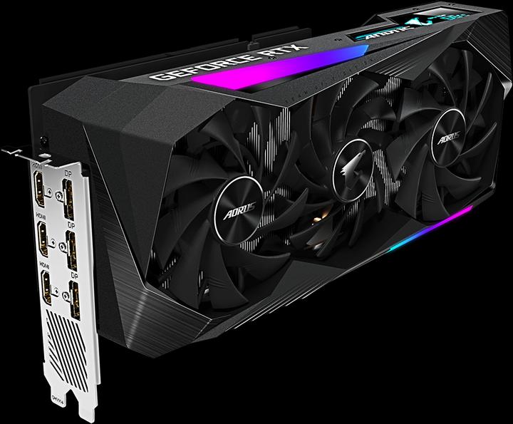 Image du produit Gigabyte GeForce AORUS RTX 3060 Ti Master (8 Go)