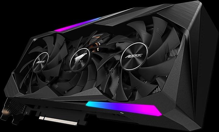 Image du produit Gigabyte GeForce AORUS RTX 3060 Ti Master (8 Go)