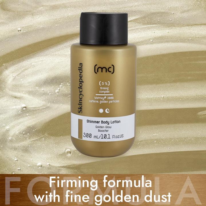 Produktbild Skincyclopedia Shimmer Firming Body Lotion with 5% Matrixyl, Caffeine and Squalane 300ml (Körperlotion, 300 ml)