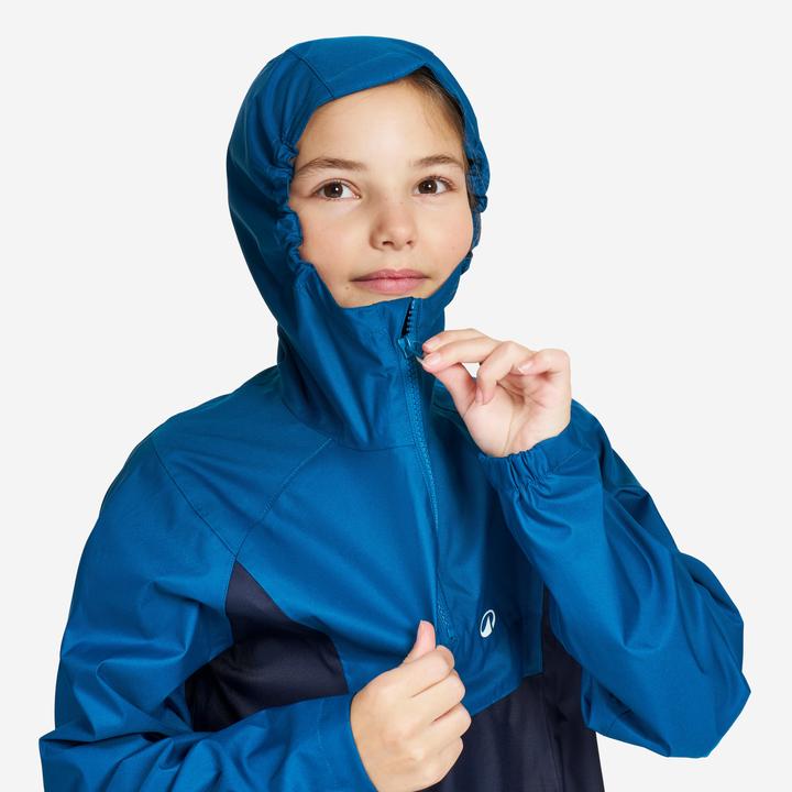 Actual product image Tribord Spray top sailing/kayak kids windproof - Sailing 100 blue/navy blue