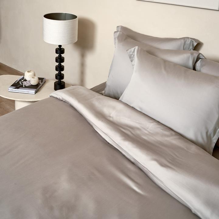Immagine prodotto Coco & Cici Tencel Bettbezug + Kissenbezug (Set di biancheria da letto, 140 x 200 cm, 60 x 70 cm)