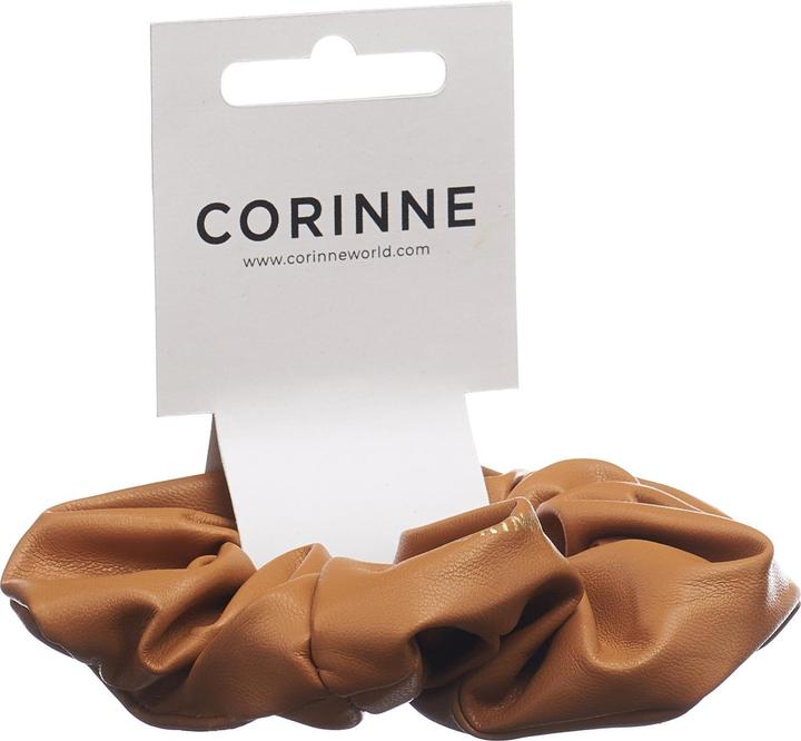 Actual product image Corinne World - Vegan Schrunchie Camel (Emblazonments)