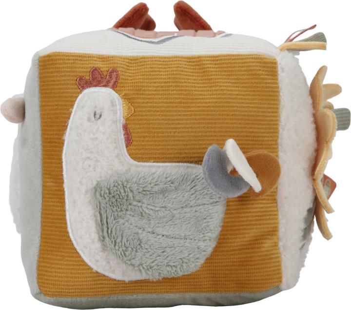 Little Dutch Fabric activities Little Farm tactile cube