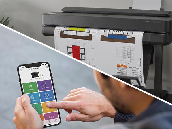 Produktbild HP DesignJet T650 (Tintenpatrone, Farbe)