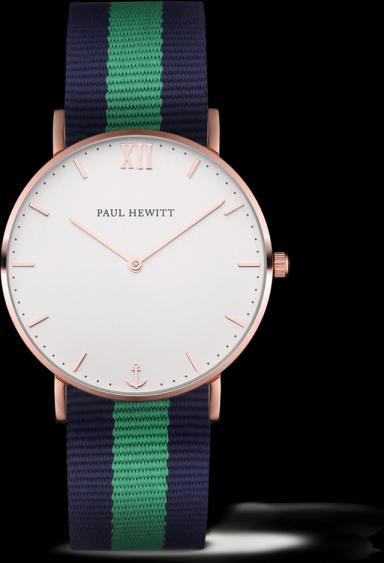 Rose Gold, White Sand, Blau, Grün
