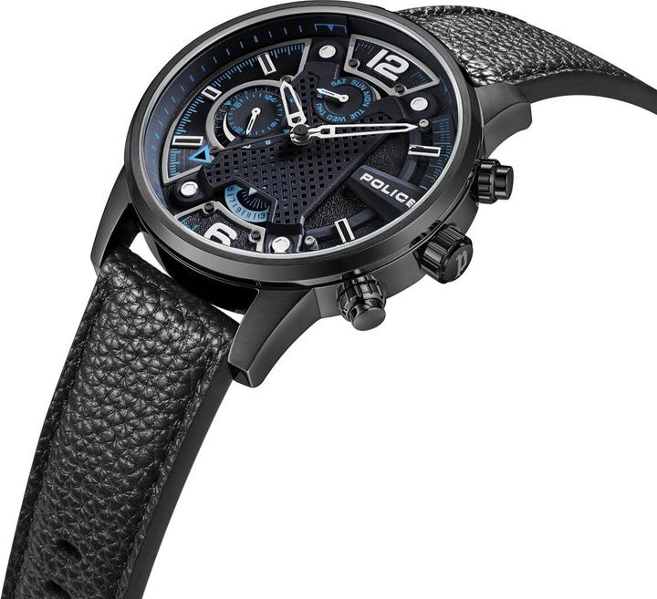 Actual product image Police Lanshu (Analogue wristwatch, 48 mm)