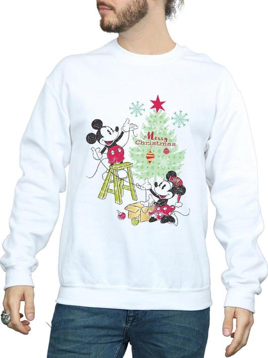 Produktbild Disney Mickey And Minnie Christmas Tree Sweatshirt (XXL)