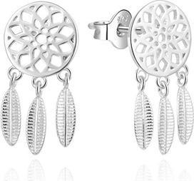 Beneto Fine silver earrings Dream catchers AGUP2128L (L)