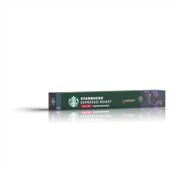 Image du produit Starbucks Decaffeinated Espresso Roast by Nespresso Dark Roasts (10 x Port.)