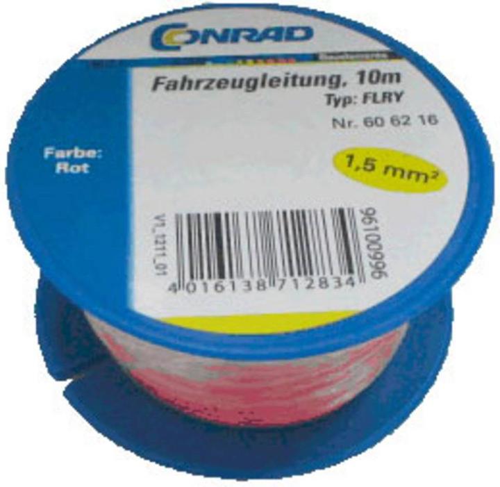 Produktbild Conrad Components Fahrzeugleitung FLRY-B 1 x 1.5 (10 m)