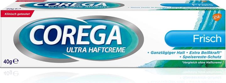 Actual product image Corega Ultra bonding cream strong hold for dentures, 40 g cream