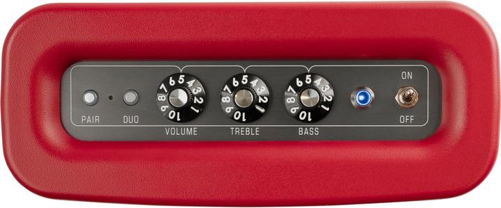 Produktbild Fender Bluetooth Speaker Newport 2 Metall, Rot (12 h, Akkubetrieb, Netzbetrieb)
