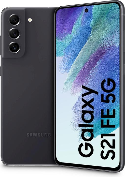 Produktbild Samsung Galaxy S21 FE 5G EU (256 GB, Graphite, 6.40", Dual SIM, 12 Mpx, 5G)