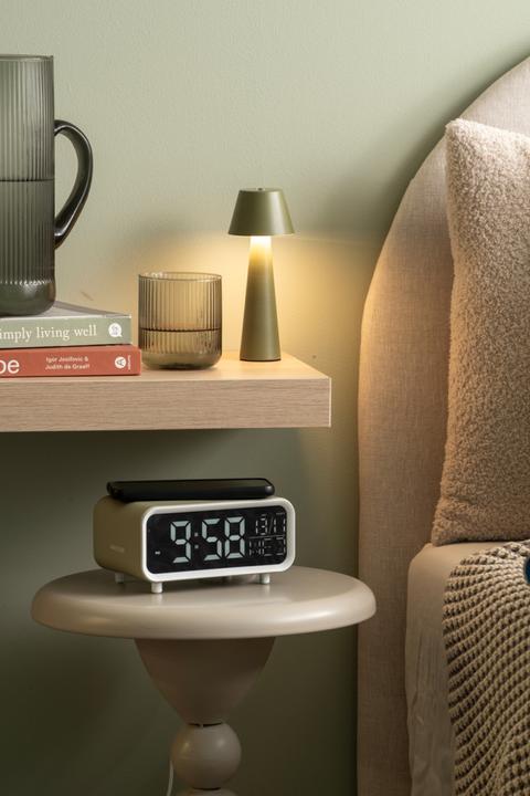 Image du produit Karlsson Digitalwecker Chunky Tea green, Funktionen: Weckfunktion