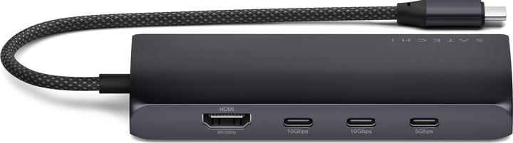 Actual product image Satechi USB-C Multiport 8k with Ethernet V3 (USB-C, 8 Ports)