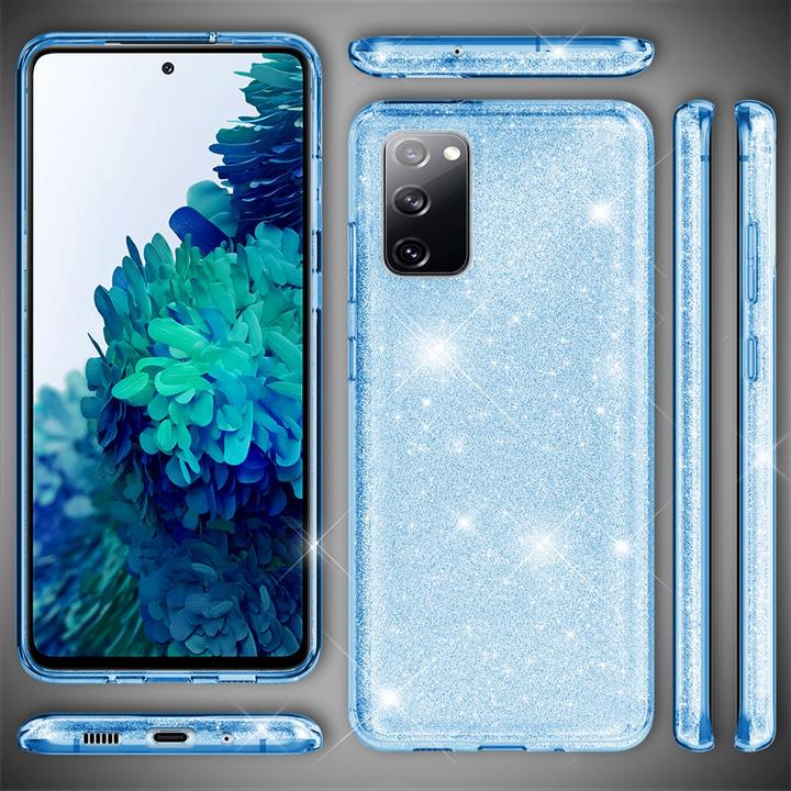Actual product image Nalia Glitter cover (Samsung Galaxy S20 FE)
