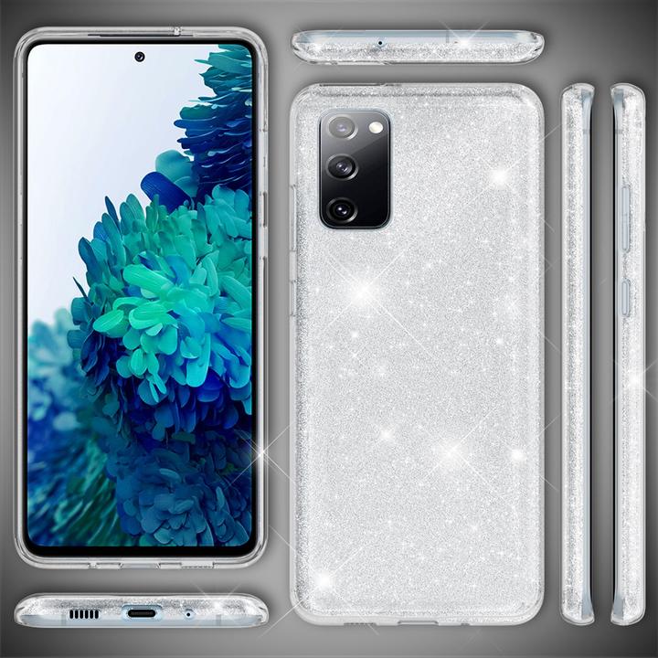 Actual product image Nalia Glitter cover (Samsung Galaxy S20 FE)