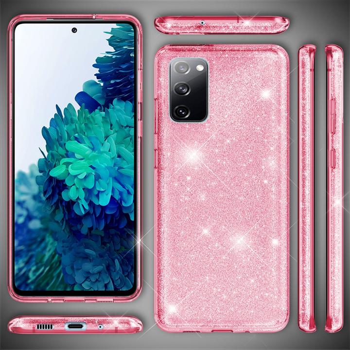 Actual product image Nalia Glitter cover (Samsung Galaxy S20 FE)