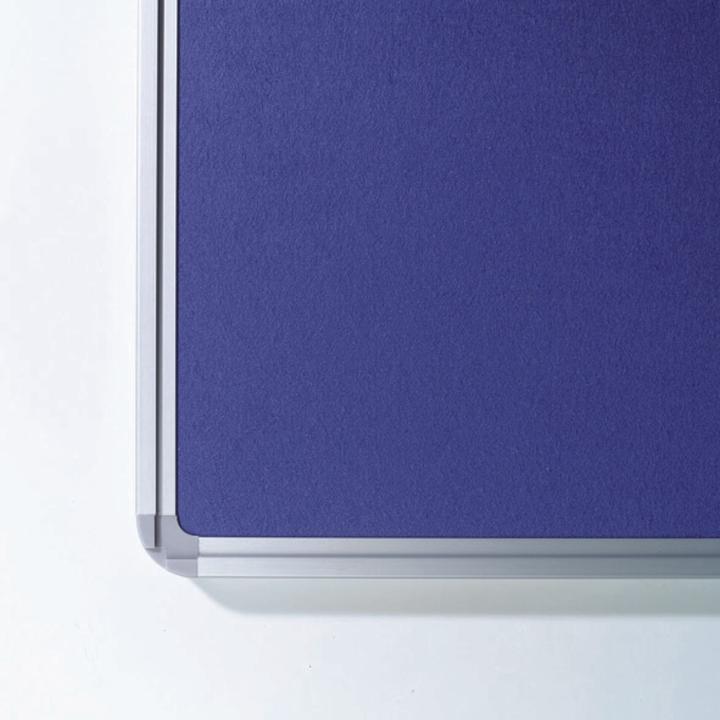 Ultradex Stellwandtafel beidseitig Filz B2000xH1200xT22mm blau (Pinnwand, 200 x 120 cm)