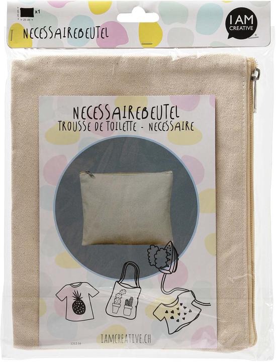 Actual product image I Am Creative Necessiare 25x20cm MAA1212.16 natural, cotton