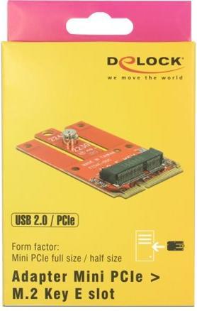 Produktbild Delock Mini-PCI-Express-Karte Mini-PCIe - M.2 Key-E USB2.0