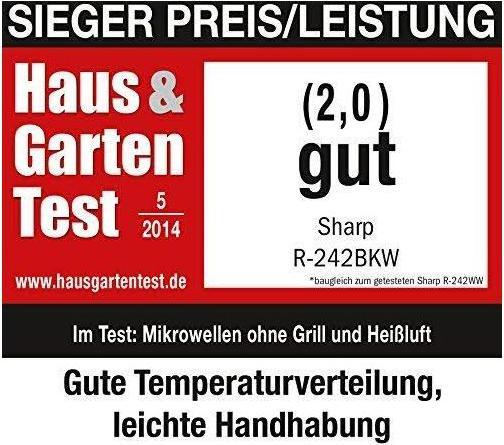 Produktbild Sharp R242bkw (20 l)