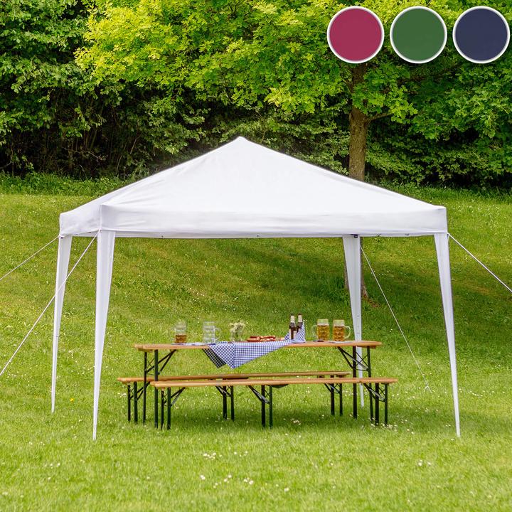 Immagine prodotto tectake Padiglione da giardino pieghevole (300 cm, 300 cm)