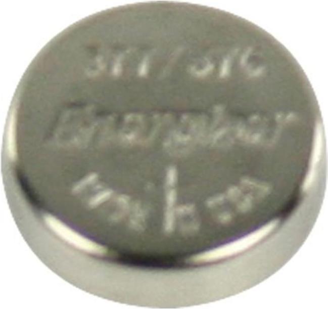 Actual product image Energizer Silver Oxide 377/376 (1 pcs., SR66, 24 mAh)