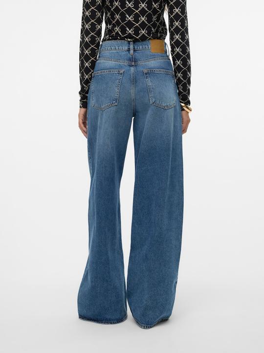 Actual product image Vero Moda VMELINA Super High Rise Weiter Beinschnitt Jeans Weit geschnitten (25)